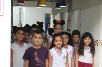 Centro Educacional Esplanada - Campo Grande - Zona Oeste - RJ - GRANDE INAUGURAO DO BANHEIRO DO FUND I - cdigo foto:  11852